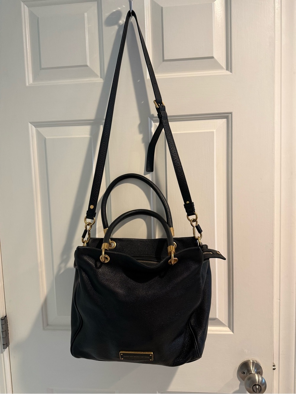 Marc by Marc Jacobs Too Hot to Handle Bentley Black Leather Tote